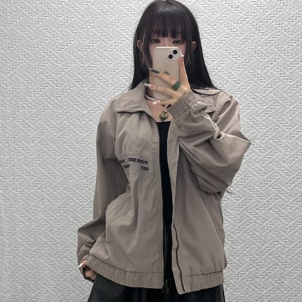 푸마 빈티지 컨트리 캐주얼 레트로 워크 자켓 105 C10463