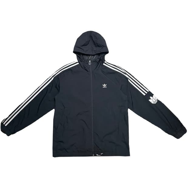 아디다스 락업 윈드브레이커 후드 바람막이 L