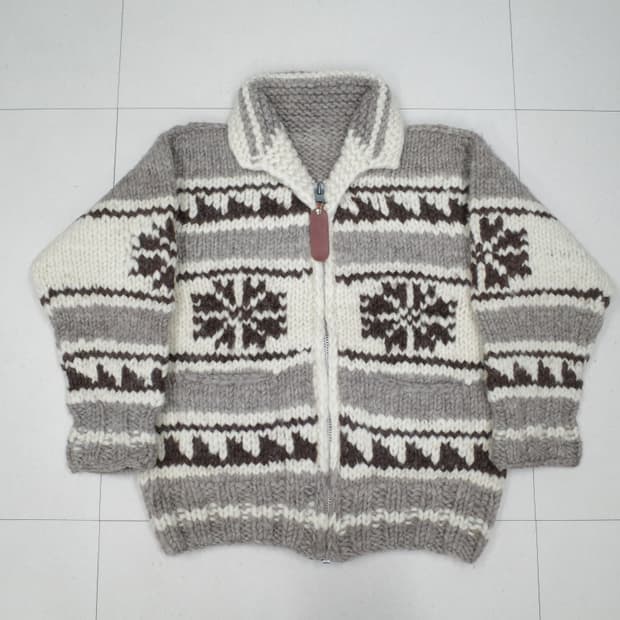 캐나디안 스웨터 컴퍼니 울 코위찬 MADE IN CANADA 