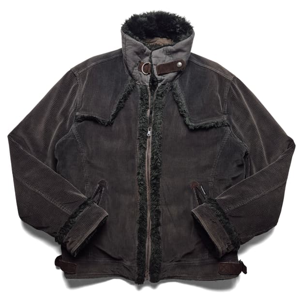 [XL] 캘빈클라인 시어링 코듀로이 자켓