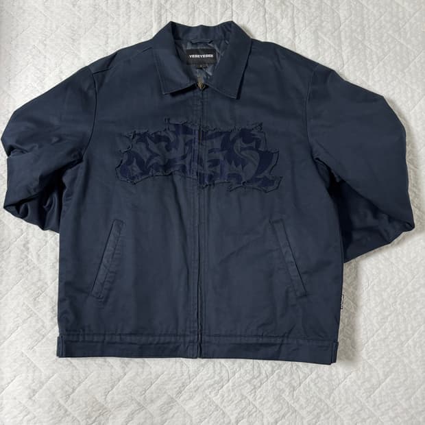 예스아이씨 YESEYESEE 네이비 워크자켓 L