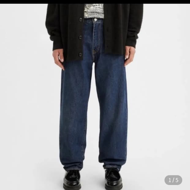 리바이스 568 루즈 스트레이트 핏 스테이루즈 진 청바지