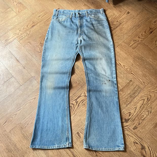 [34]70's 리바이스 오렌지탭 40646-0213 벨바텀 플레어진