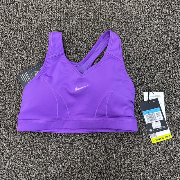[새상품] NIKE 나이키 여성 스포츠 브라 퍼플 M