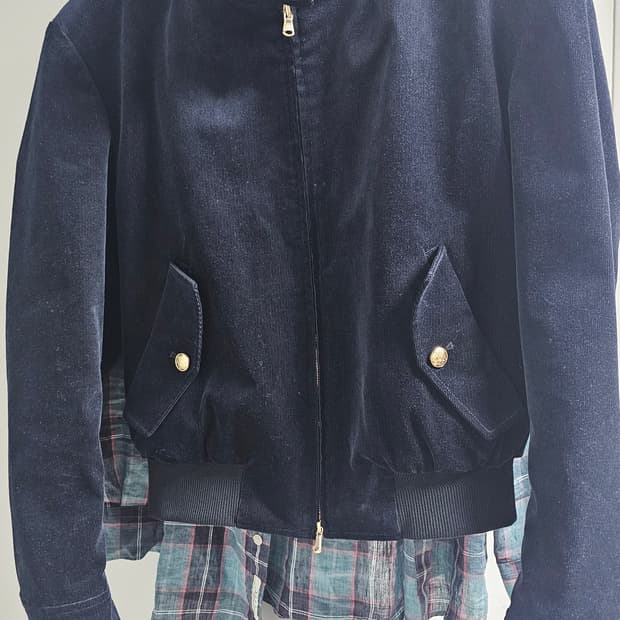 세비지 코듀로이 자켓 네이비 M