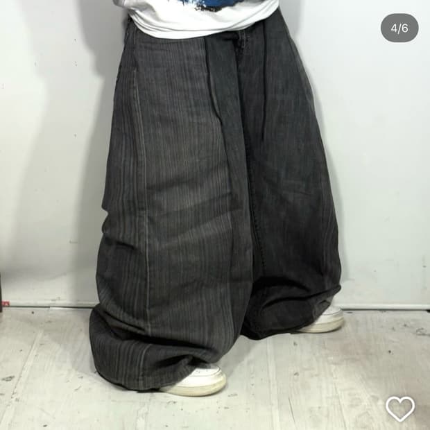 커스텀 와이드 팬츠