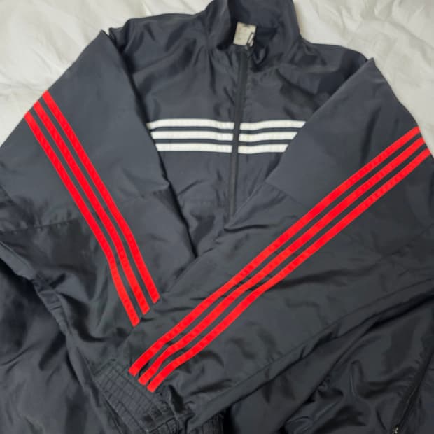 키스x아디다스 트랙자켓 us xl