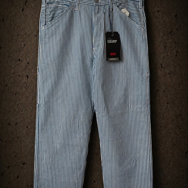 리바이스 568 스테이 루즈핏 카펜터 히코리 스트라이프