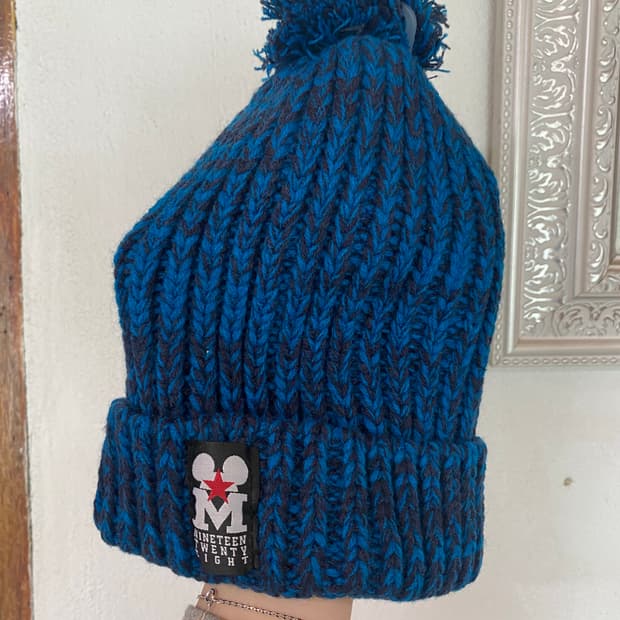 미사용 디즈니 미키 털모자 비니