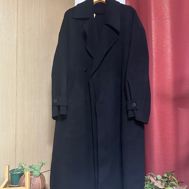 송지오옴므 핸드메이드 더블 코트