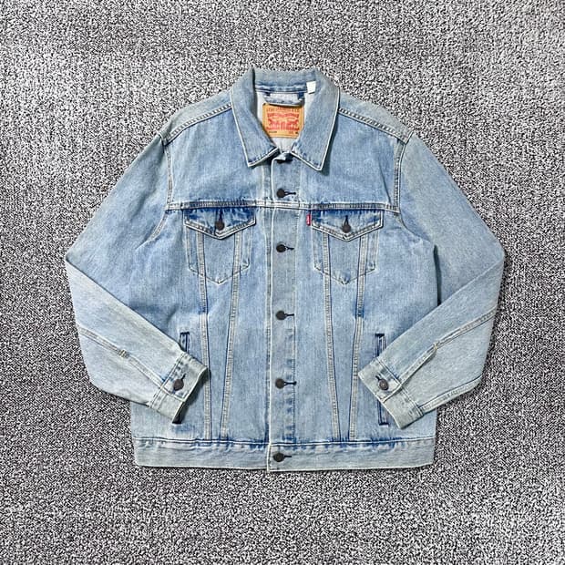 빈티지9. 리바이스 72334 3세대 데님 트러커 자켓 청자켓
