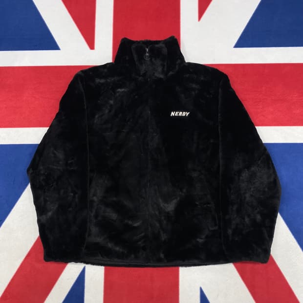 널디 퍼 자켓 S 실측 M 