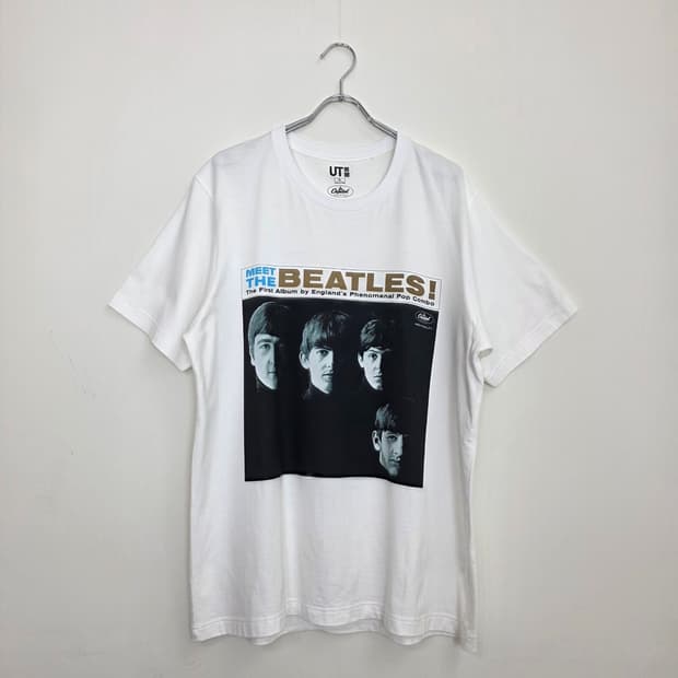 JPN 유니클로 캐피톨 레코드 협업 비틀즈 티셔츠