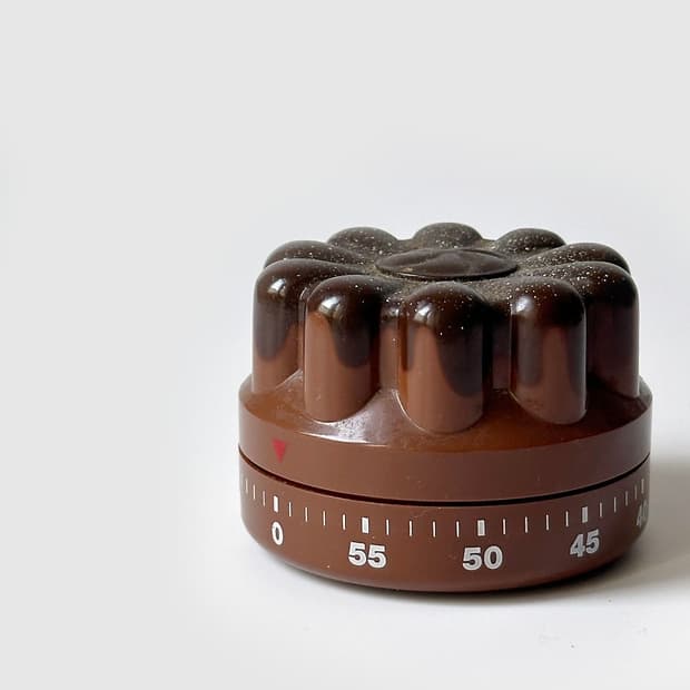 Vintage Gugelhupf kitchen timer