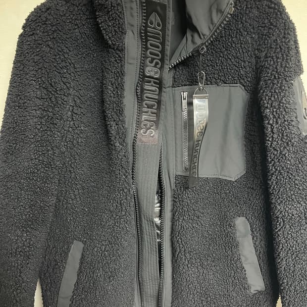 무스너클 플리스 자켓