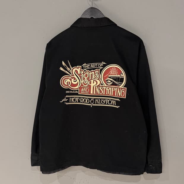 Steel Hot Rod 그래픽 워크자켓 