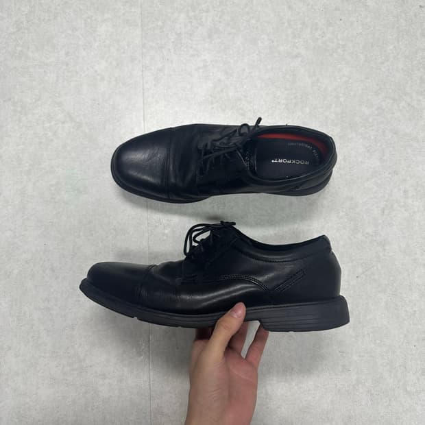 락포트 레더 더비 슈즈