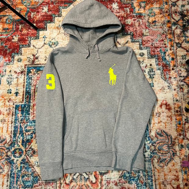 [XL] 90s 폴로 랄프로렌 빅포니 후드티