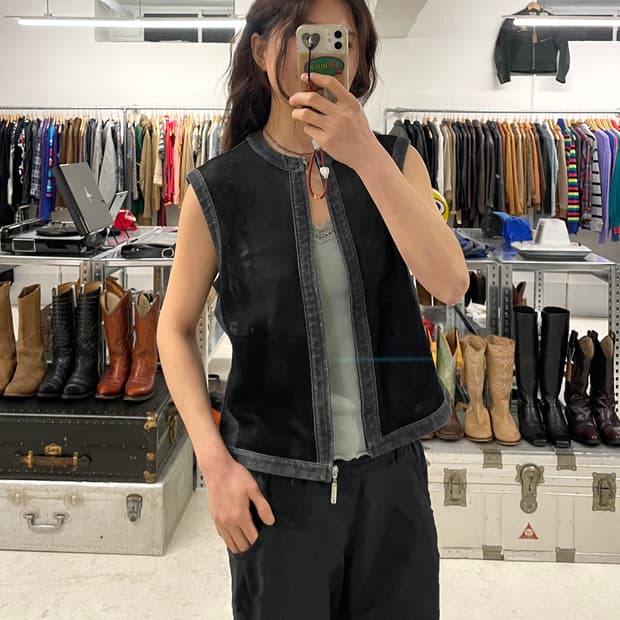 KENZO golf see-through vest