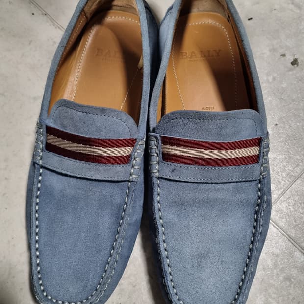 발리 남성 스웨이드 로퍼 