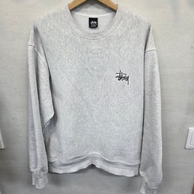 스투시 기모 후드티 xl