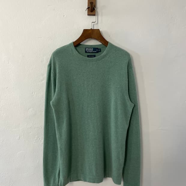 폴로 캐시미어 니트 