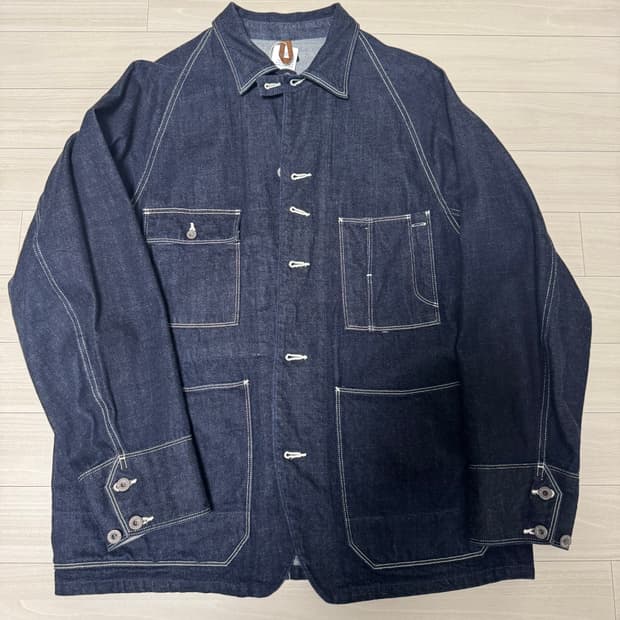 캐피탈 데님 커버롤 인디고 자켓 3사이즈 판매합니다
