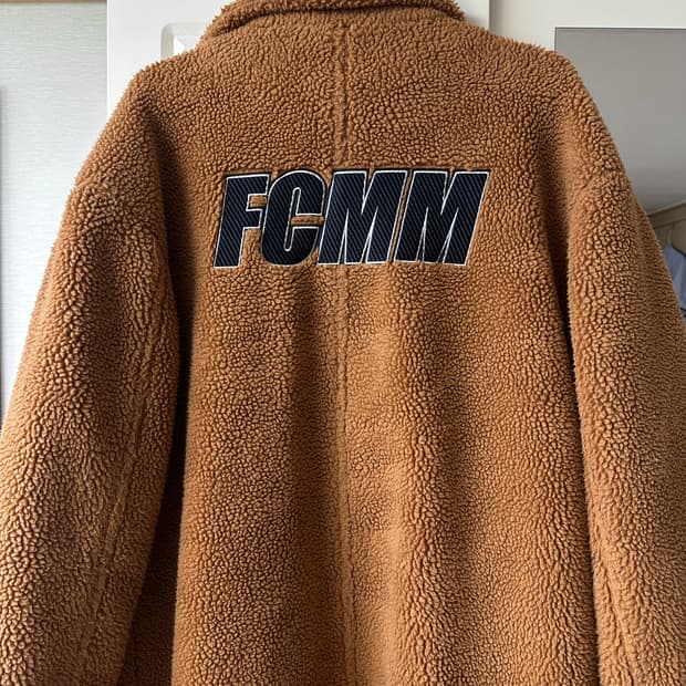 Fcmm 테디베어 뽀글이 코트 m