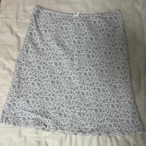 브랜디멜빌 세피아 플로랄 스커트