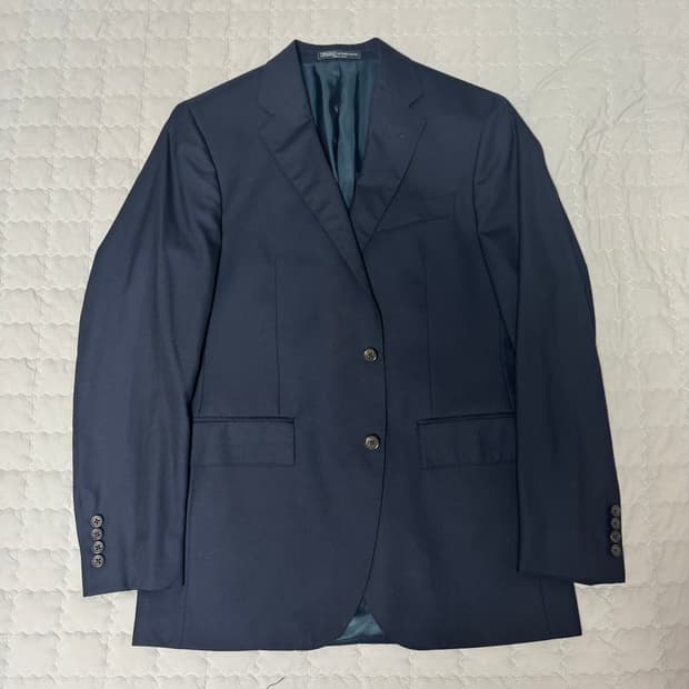 폴로 랄프로렌 울 100 네이비 블레이저 자켓 스포츠코트 40R
