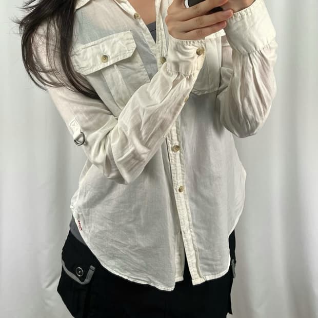 데님앤서플라이 사파리 셔츠