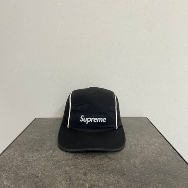 (OS) 슈프림 박스로고 캠프캡 모자 블랙
