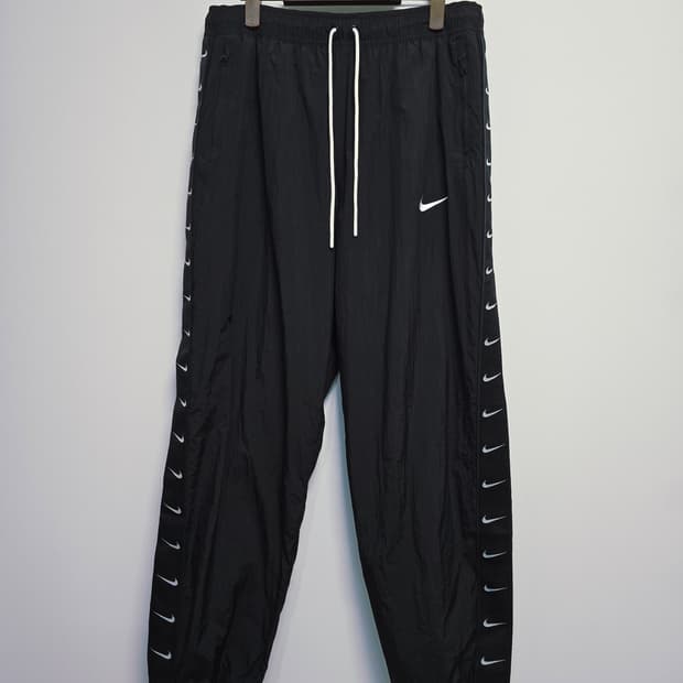 나이키 스우시 블랙 트레이닝 바지 조거 팬츠