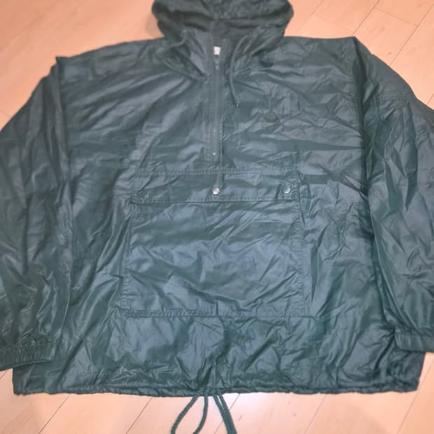 90's 아이조드(izod) 나일론 아노락 M 다크 그린