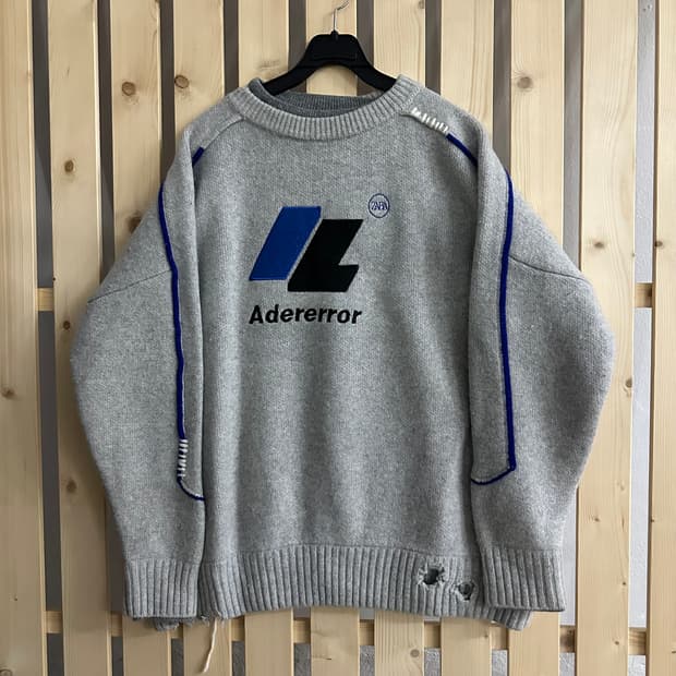 (XL) 자라 x 아더에러 오버사이즈 그레이 스웨터 니트