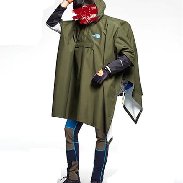 노스페이스 판초