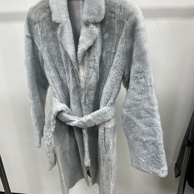 여) 이브살로몬 신형 램스킨 리얼퍼코트 