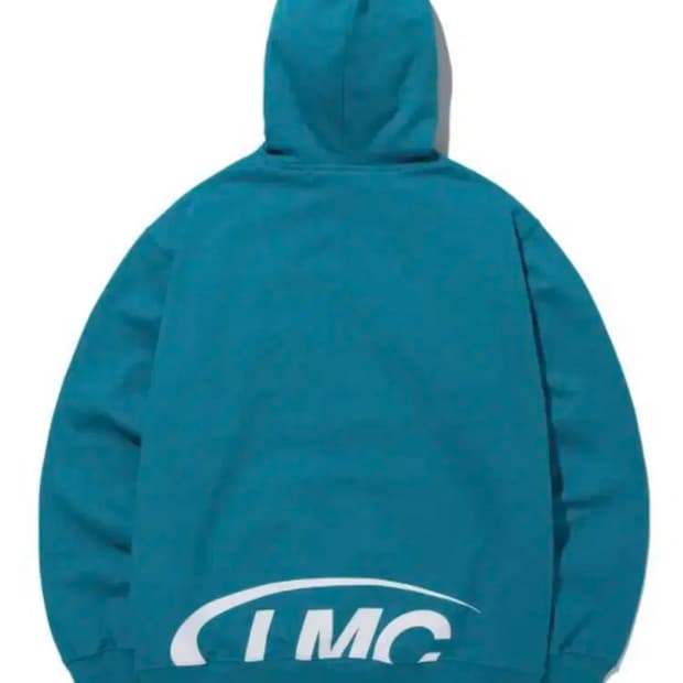 2019 ss LMC cut logo hoodie teal