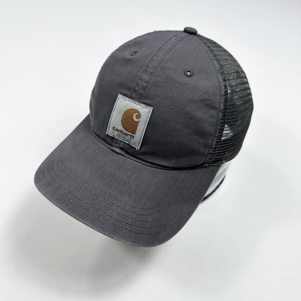 칼하트 오리지널 빈티지 메쉬 트러커캡 그레이