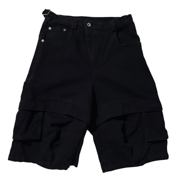 카미엔 타이탄 버뮤다 팬츠 블랙
