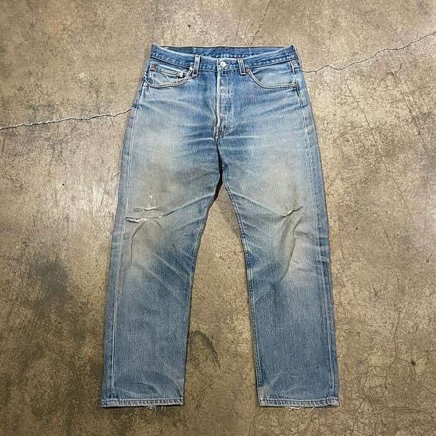 2002 Levi's 501xx 데님 팬츠 (B5197)
