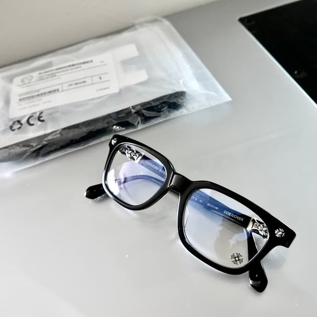 크롬하츠 콕스어커 블랙/실버 안경