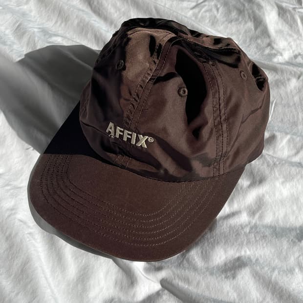 AFFXWRKS 나일론 캡 브라운