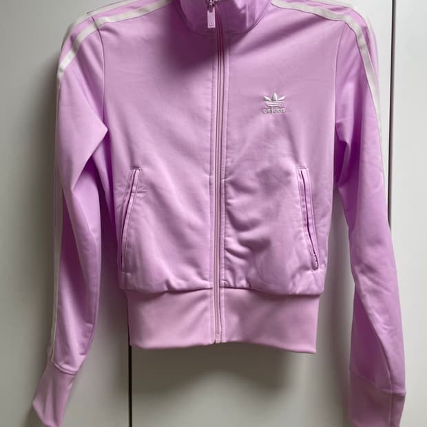 아디다스 트랙탑 연보라 XS