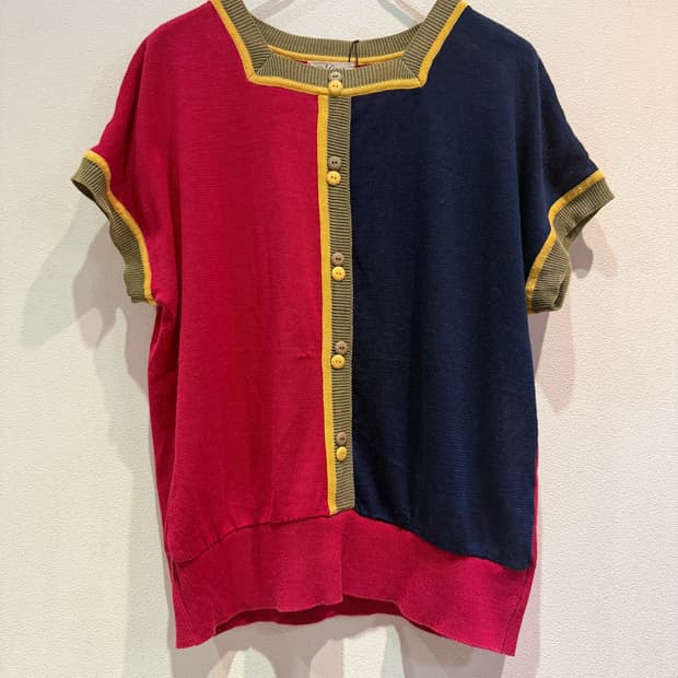 Miret Color Block Kint (Made In Japan)