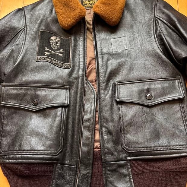 (38) 버즈릭슨 G-1 가죽자켓