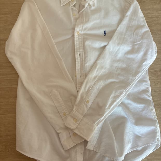 폴로 랄프 로렌 화이트 셔츠