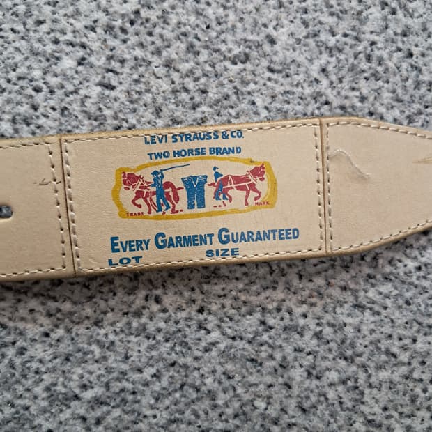 리바이스가죽벨트