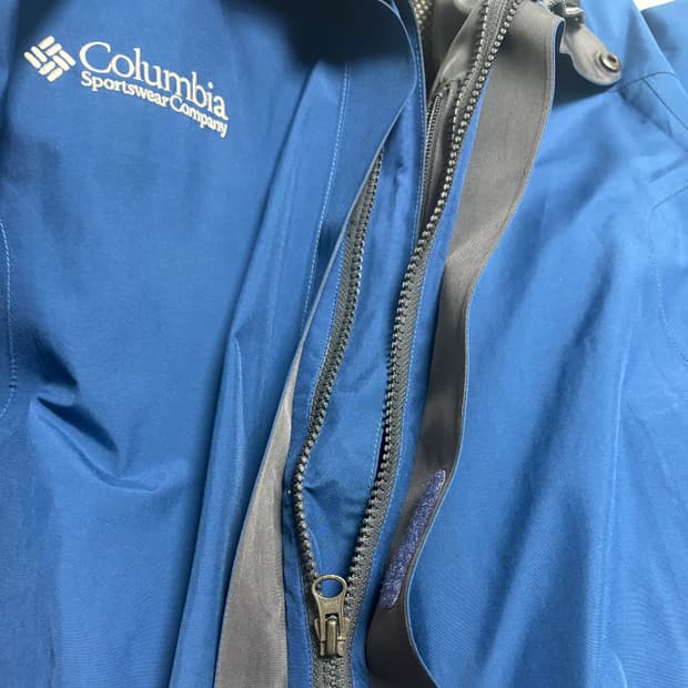컬럼비아 네이비 투웨이 바람막이 M 사이즈