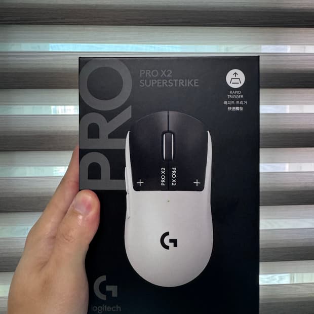 지슈스 로지텍 PRO X2 슈퍼스트라이크 미개봉 판매